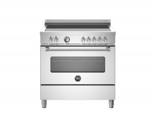 Bertazzoni Master-Serien. 90 cm. Spis. Induktionshäll med 5 zoner, elektrisk ugn. Rostfri. (MAS95I1EXT) - 5 års garanti