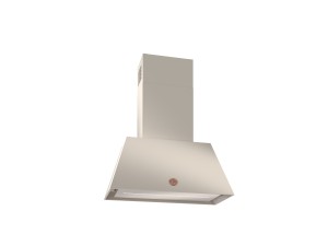 Bertazzoni Heritage-serien. Väggmonterad fläkt, 70 cm, effekt 700 m3/h, färg elfenbensvit. (KR70HER1ADA) - 5 års garanti