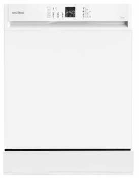 Vestfrost Diskmaskin för underbyggnad. 60 cm, 13 standardkuvert. 6 program. 45 dB(A). (VDW 1060 - 32010) - 4 års garanti
