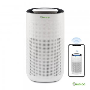 Meaco Luftrenare med Wifi. (MeacoClean CA-HEPA 76x5 - 250814) - Fri frakt