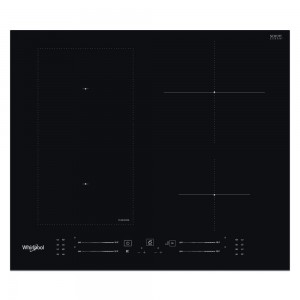 Whirlpool induktionshäll. 59 cm. 4 zoner. FlexiCook-zon. Svart. (WL S6960) Fri frakt. - 2 års garanti