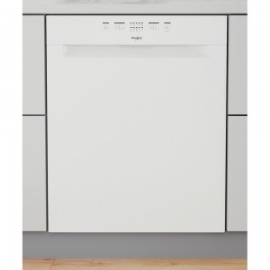 Whirlpool Underbyggd diskmaskin. 60cm. 13 kuvert. 2 korgar. Aquastop. Vit. (WUE 2B26) Fri hemleverans. - 2 års garanti. Fri hemleverans