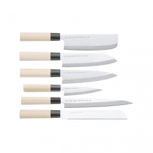 Satake Houcho Knivset - 6 knivar (SHG108W)