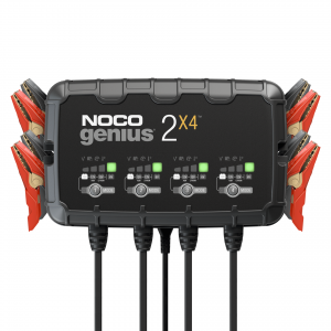 Noco Genius 2X4 Batteriladdare för 6 V och 12 V, 8000 mA (100034513)