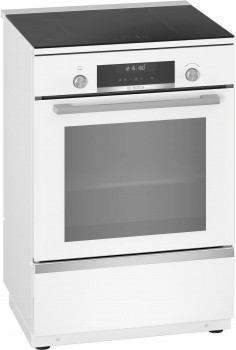 Bosch Serie 6, Spis med induktionshäll, Vit (HLS79W321U) - 2 års garanti