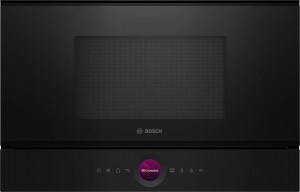 Bosch Serie 8, Inbyggnadsmikro, Svart (BFL7221B1) - 2 års garanti