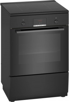 Bosch Serie 4, Spis 60 cm med induktionshäll, Svart (HLN39A060U) - 2 års garanti