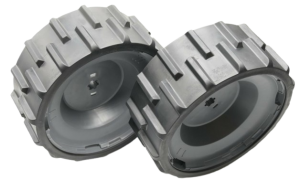 Robomow original power wheels / terrängdäck. Passar till RS-serien. 1 par. (SPP6014A) - Fri frakt