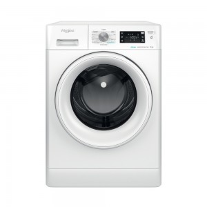 Whirlpool frontmatad tvättmaskin: 9,0 kg - FFB 9458 WV EE - 2 års garanti