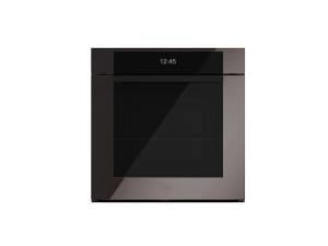 Bertazzoni Modern-serien. 60 cm inbyggnadsugn. Pyrolys. TFT-display. 80L. Bbsidian. Blank. (FMOD6117PTS3) - 5 års garanti