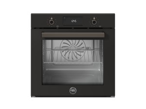 Bertazzoni Professional-serien. 60 cm. Varmluftsugn. Carbonio. LCD-display. 76L. 11 funktioner. (F6011PROELN) - 5 års garanti