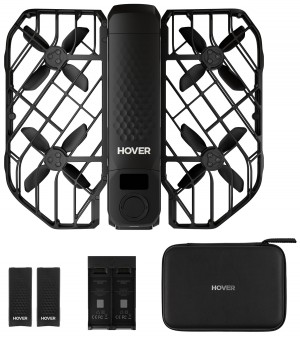 HoverAir Drönare. PAKET. HoverAir X1 Pro Retail Combo - svart. (SP06H074) Fri frakt. - 2 års garanti