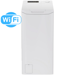 Candy Toppmatad tvättmaskin. 6kg. 1400rpm. Wi-Fi. Energiklass C. Quick & Clean. (ProWash 300 Toppmatad 6Kg - TCAS465D3-S) - 2 års fabriksgaranti. Fri frakt