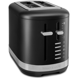 KitchenAid Brödrost. 2 extra breda fack. Hölje i metall. Matt svart. (5KMT2109EBM) - Fri frakt