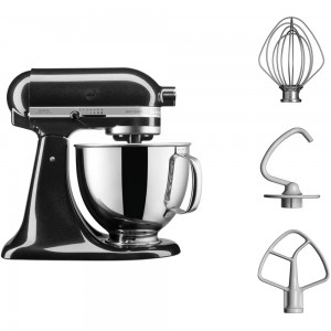 KitchenAid Köksassistent Artisan. 4,8L. Svart. (5KSM125EOB) - Fri frakt