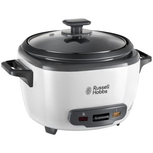Russell Hobbs Riskokare. X-Large. 3,3L. 14 portioner. 500W. Tåligt glaslock. (23888036001) - Fri frakt