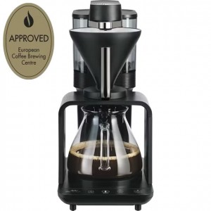 Melitta Kaffebryggare EPOUR. 8 koppar. Roterande brygghuvud. Touchpanel. Droppstopp. Varmhållning. Svart/Krom. (022426) - Fri frakt