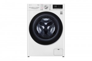 LG Kombinerad tvättmaskin + torktumlare. 10.5 kg / 7 kg. Energiklass E. Steam. TurboWash AI DD. Smart Diagnosis. Wi-Fi. Vit. (K4DV710H2W) - Fri hemleverans