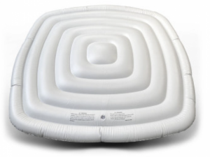 M-Spa Uppblåsbart isoleringslock 6 pers fyrkantig. Passar alla fyrkantiga 6 personers. 160x160x29 cm. (1020108)