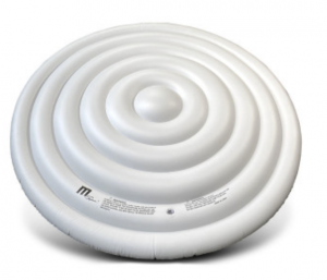 M-Spa Uppblåsbart isoleringslock Tuscany samt 8 pers rund-/ 178x22 cm. (1020410)