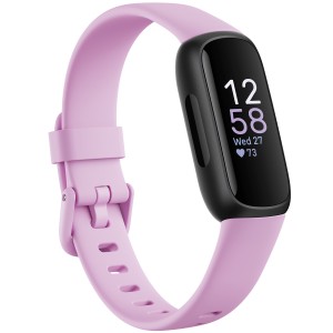 Fitbit Smart aktivitetsarmband. Inspire 3. Black/Lilac Bliss. (FB424BKLV) - Fri frakt