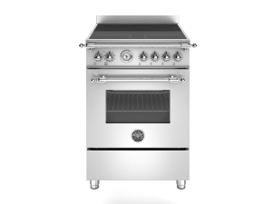 Bertazzoni Heritage-serien. 60 cm spis. Induktionshäll med 4 zoner. 1 ugn. Rostfri. (HER64I1EXC2) Fri hemleverans. - 5 års garanti