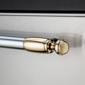 Bertazzoni dekorsats i guld för kylksåp, diskmaskiner & fläkt. Collezione Metalli (901673)