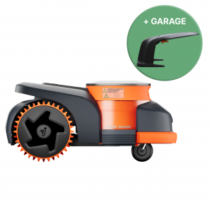 Segway Navimow (H230E EU). + garage ingår. LiDAR + NRTK + Vision. Upp till 3000m2. - 3 års garanti (2 år på batteri & nätadapter) - Fri frakt