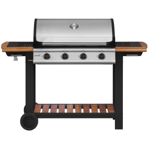 Mustang gasolgrill. Greenville 4. 4 brännare. Grillyta: 77 x 41 cm. (623637) - Fri hemleverans