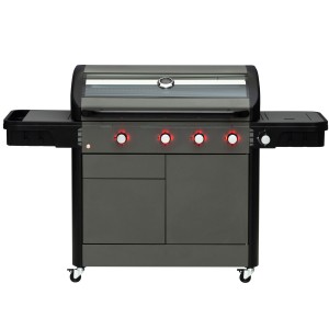 Mustang gasolgrill. Sapphire 4+1. 4 huvudbrännare + 1 sidobrännare. Grillyta: 97 x 48 cm. (325423) - Fri hemleverans