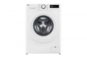 LG Tvättmaskin. 11 kg (Vit) - Steam, Energiklass A, AI DD, Smart Diagnosis (FV34JNS0A1) - Fri hemleverans