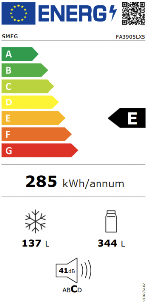 Energidekal SMEG FA3905LX5